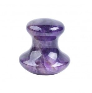 Natural Amethyst Mushroom Gua Sha - YITHONIA wholesale