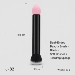 Professional Dual-Ended Foundation & Beauty Brush Series product detail image