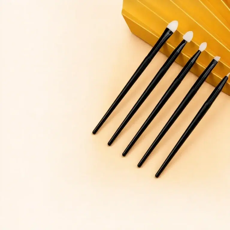 Professional 5-Piece Food-Grade Silicone Eye Makeup Brush Set - YITHONIA wholesale product