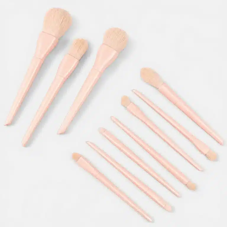 Candy Colors 10-Piece Professional Vegan Synthetic Makeup Brush Set - YITHONIA wholesale product