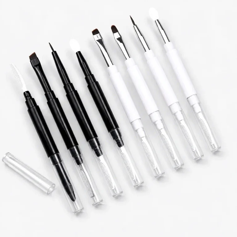 8-Piece Dual-Ended Lash and Brow Makeup Brush Set - YITHONIA wholesale product