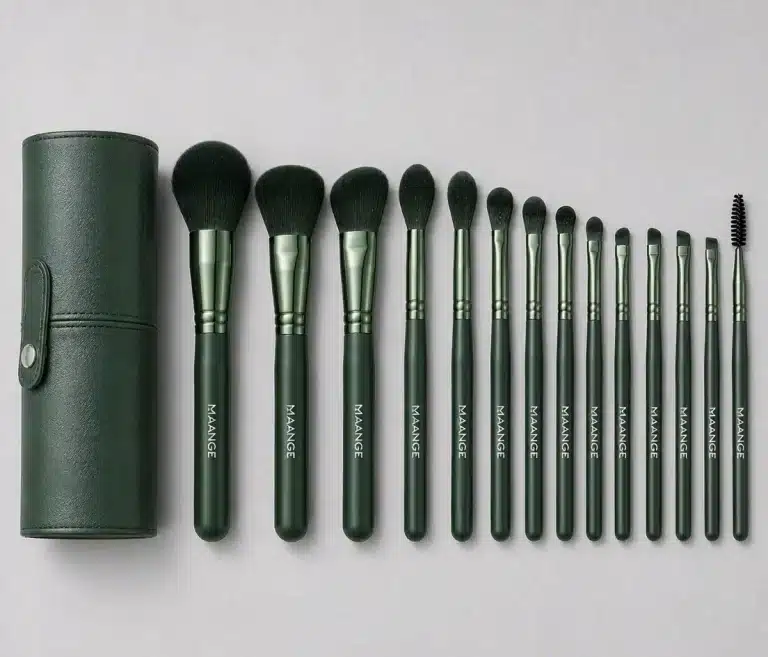 Emerald Forest 14/15-Piece Professional Vegan Synthetic Makeup Brush Set - YITHONIA wholesale product