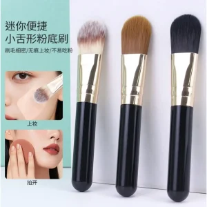 Mini Tongue-Shaped Foundation Brush - YITHONIA wholesale product