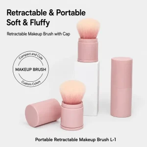 Portable Retractable Kabuki Brush with Cap - YITHONIA wholesale product