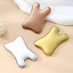 Concave Stainless Steel Gua Sha Massage Tool for Facial Care - YITHONIA wholesale product