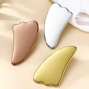 Horn-Shaped Stainless Steel Gua Sha Tool for Facial Massage - YITHONIA wholesale product