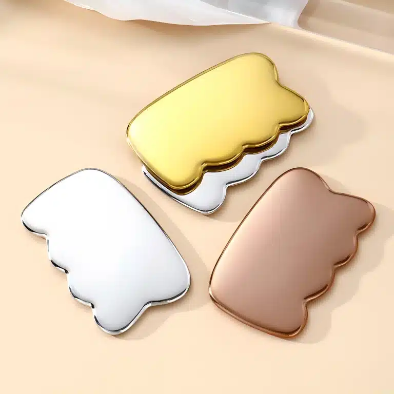 Gear-Edge Stainless Steel Gua Sha Tool for Facial Massage - YITHONIA related product