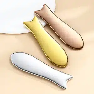 Fishtail Stainless Steel Gua Sha Tool for Facial Massage - YITHONIA wholesale product