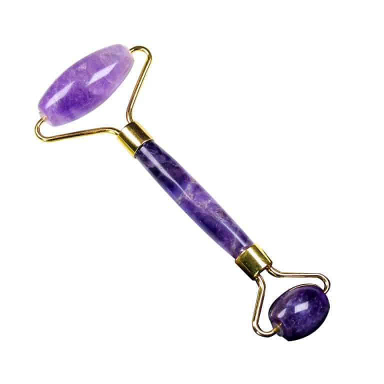 Wholesale Natural Amethyst Face Roller and Gua Sha Set | OEM Bulk Beauty Supplier - YITHONIA wholesale product