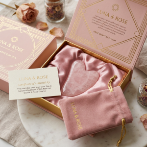 Natural Amethyst Mushroom Gua Sha