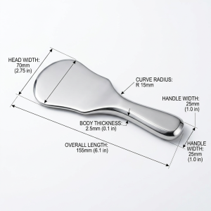 Natural Amethyst Mushroom Gua Sha