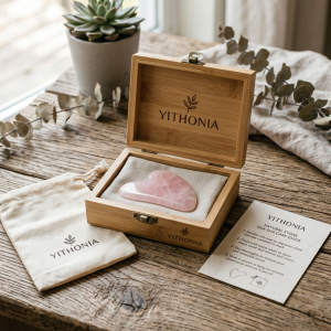 Natural Amethyst Mushroom Gua Sha