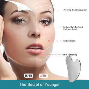 304 Stainless Steel Heart Shape Gua Sha Board — Wholesale & OEM