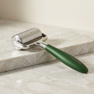 Stainless Steel Cooling Ice Roller Face Eye Puffiness Relief Skincare Wand