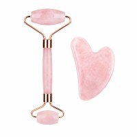 Rose Quartz Facial Jade Roller