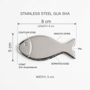 304 Stainless Steel Body Gua Sha