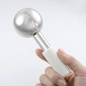 Wholesale Stainless Steel Cryo Ice Globe Facial Roller | OEM Custom Cooling Massager Supplier product detail image