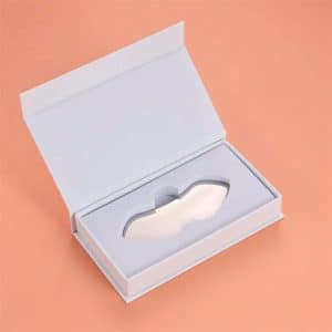 Custom OEM gift box packaging for lip-shape gua sha - YITHONIA private label