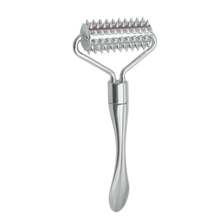 Premium Wholesale Spiked Metal Facial Roller for Deep Tissue Massage - YITHONIA wholesale product