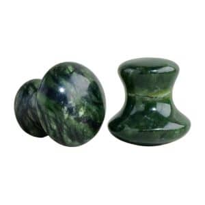 Wholesale Jade Mushroom Massager Tool for Spa and Skincare Retailers - YITHONIA wholesale product
