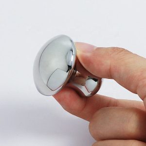 Wholesale stainless steel mushroom massager tools for B2B private label beauty and skincare brands.