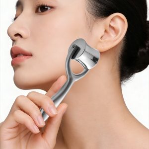 Wholesale cylindrical ice roller made of stainless steel for dual temperature massage, available for B2B bulk and OEM orders.