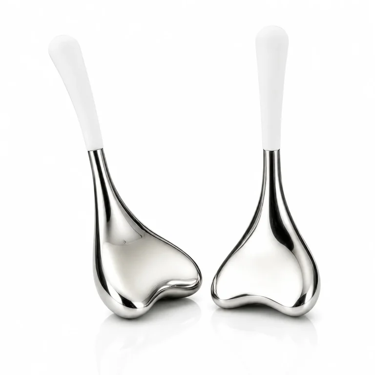 Heart-Shaped Stainless Steel Ice Globe for Facial Cooling Massage - YITHONIA related product