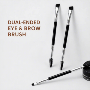 Professional Dual-Ended Eye & Brow Brush with Spoolie - YITHONIA wholesale product