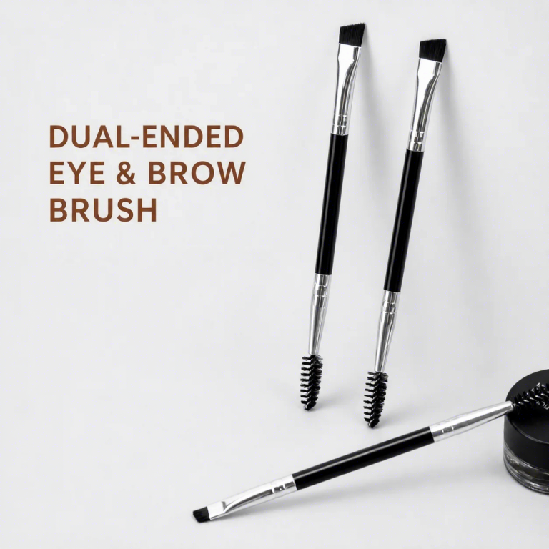 Professional Dual-Ended Eye & Brow Brush with Spoolie - YITHONIA wholesale product
